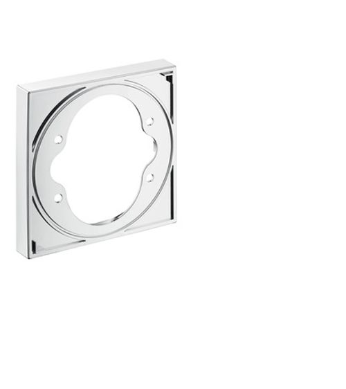 Hansgrohe-HG-Verlaengerungsrosette-fuer-ShowerSelect-Glas-chrom-13604000 gallery number 1